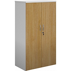Contract Plus Duo Double Door Office Cupboards - Office Storage