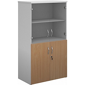Contract Plus Duo Office Combination Cupboards - Office Storage