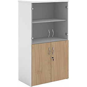 Contract Plus Duo Office Combination Cupboards - Office Storage