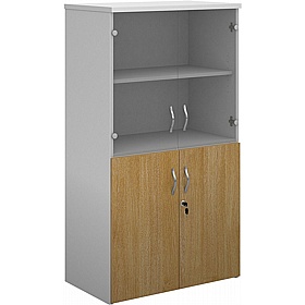 Contract Plus Duo Office Combination Cupboards - Office Storage
