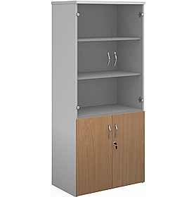 Contract Plus Duo Office Combination Cupboards - Office Storage