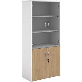 Contract Plus Duo Office Combination Cupboards - Office Storage