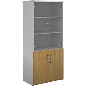 Contract Plus Duo Office Combination Cupboards - Office Storage