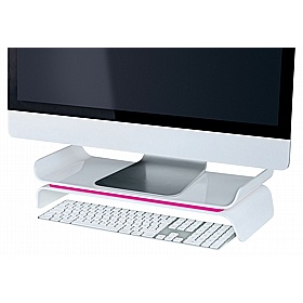 Leitz Ergo WOW Adjustable Monitor Stands - Office Accessories