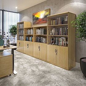 Contract Deluxe Office Combination Cupboards - Office Storage