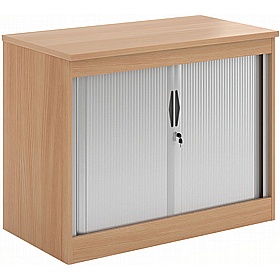 Contract Deluxe Systems Storage Tambour Office Cupboards - Office Storage