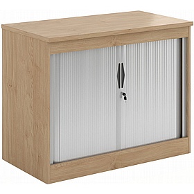 Contract Deluxe Systems Storage Tambour Office Cupboards - Office Storage