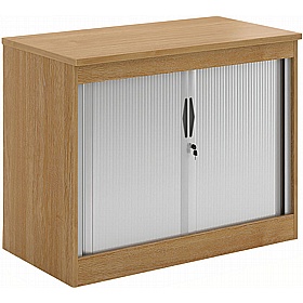 Contract Deluxe Systems Storage Tambour Office Cupboards - Office Storage