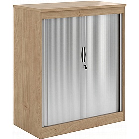 Contract Deluxe Systems Storage Tambour Office Cupboards - Office Storage