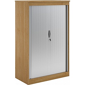 Contract Deluxe Systems Storage Tambour Office Cupboards - Office Storage