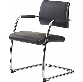 Spectra Arrowhead Boat Shaped Boardroom Table with Bruges Chairs Bundle Deal - Meeting Room