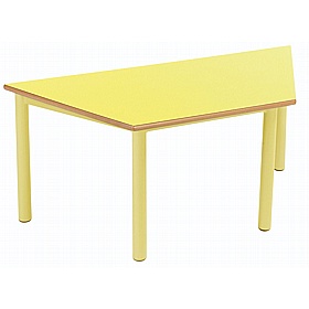 Alumni Bright Premium Trapezoidal Nursery Tables - School Furniture