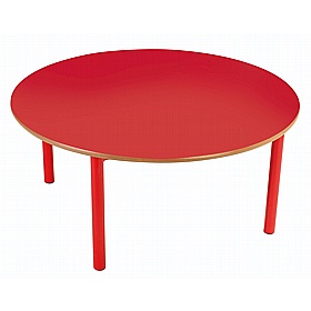 Alumni Bright Premium Circular Nursery Tables - School Furniture