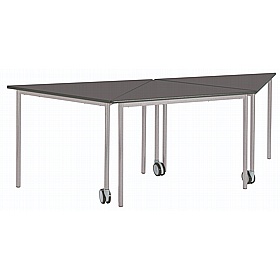Alumni Fully Welded Mobile Tri School Tables - School Furniture