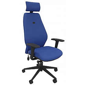 Solo Petite High Back Ergonomic Posture Task Chairs with Headrest - Office Chairs