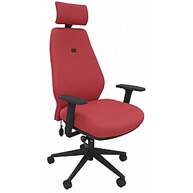 Solo XL High Back Ergonomic Posture Task Chairs with Headrest - Office Chairs
