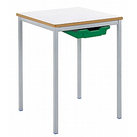 Alumni Fully Welded Square School Tables with Tray - School Furniture