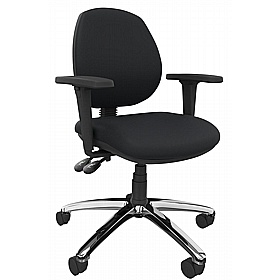 Itka Medium Back 2-Lever Operator Chairs - Office Chairs