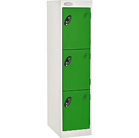 Stellar Probe Antibacterial Junior School Lockers with Hasp and Staple Lock - School Furniture