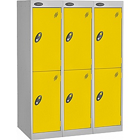 Stellar Probe Equinox Antibacterial Junior School Lockers with Cam Lock - School Furniture