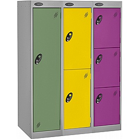 Stellar Probe Equinox Antibacterial Junior School Lockers with Hasp and Staple Lock