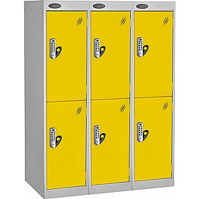 Stellar Probe Equinox Antibacterial Junior School Lockers with Digital Combination Lock - School Furniture