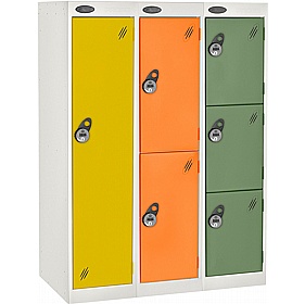 Stellar Probe Equinox Antibacterial Junior School Lockers with Manual Combination Lock