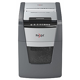 Rexel Optimum 100M Autofeed Plus Automatic Micro Cut Paper Shredder - Office Accessories