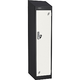 Stellar Probe Antibacterial Sloping Top Junior School Lockers with Digital Combination Lock - School Furniture
