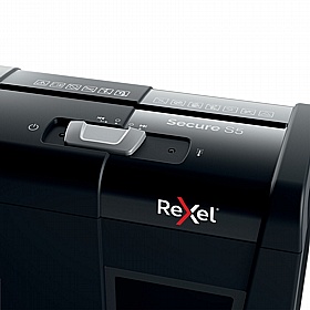 Rexel Secure S5 Strip Cut Paper Shredder - Office Accessories