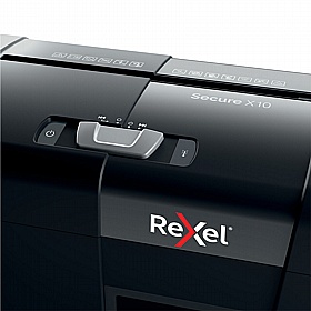 Rexel Secure X10 Cross Cut Paper Shredder - Office Accessories
