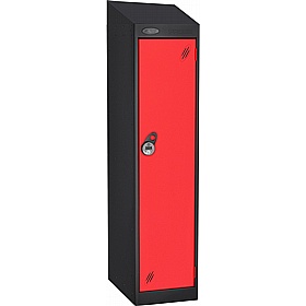 Stellar Probe Antibacterial Sloping Top Junior School Lockers with Manual Combination Lock - School Furniture