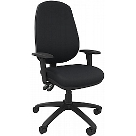 Itka Extra High Back 3-Lever Operator Chairs - Office Chairs