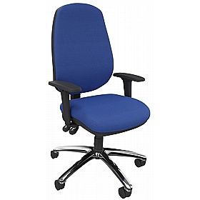 Itka Extra High Back 3-Lever Operator Chairs - Office Chairs