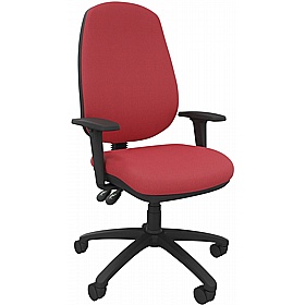Itka Extra High Back 3-Lever Operator Chairs - Office Chairs