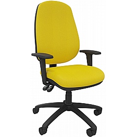 Itka Extra High Back 3-Lever Operator Chairs - Office Chairs