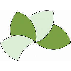 Equation Crush Bent Leaf Modular School Tables - School Furniture