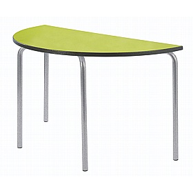 Equation Crush Bent Semi Circular School Tables