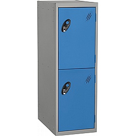 Stellar Probe Antibacterial Half Height Lockers with Hasp and Staple Lock - School Furniture