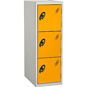 Stellar Probe Antibacterial Half Height Lockers with Hasp and Staple Lock - School Furniture