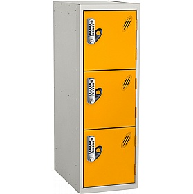 Stellar Probe Antibacterial Half Height Lockers with Digital Combination Lock - School Furniture