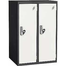 Stellar Probe Antibacterial Half Height Lockers with Digital Combination Lock - School Furniture