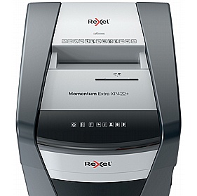 Rexel Momentum Extra XP422 Plus Anti Jam Cross Cut Paper Shredder - Office Accessories