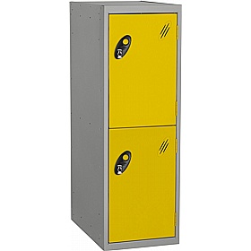 Stellar Probe Equinox Antibacterial Half Height Lockers with Hasp and Staple Lock - School Furniture