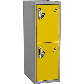 Stellar Probe Equinox Antibacterial Half Height Lockers with Digital Combination Lock - School Furniture