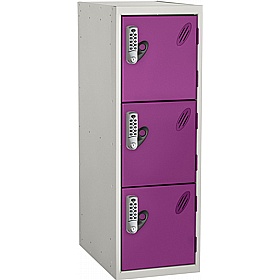 Stellar Probe Equinox Antibacterial Half Height Lockers with Digital Combination Lock - School Furniture