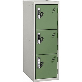 Stellar Probe Equinox Antibacterial Half Height Lockers with Digital Combination Lock - School Furniture