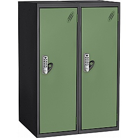 Stellar Probe Equinox Antibacterial Half Height Lockers with Digital Combination Lock - School Furniture