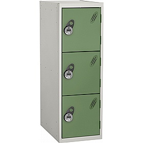 Stellar Probe Equinox Antibacterial Half Height Lockers with Manual Combination Lock - School Furniture
