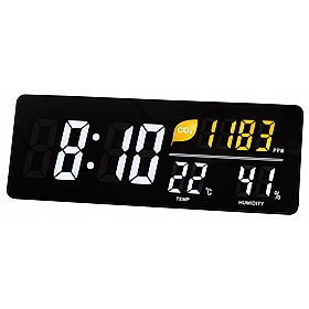 Citur Large LED Multifunction Desk / Wall Clock - Office Accessories